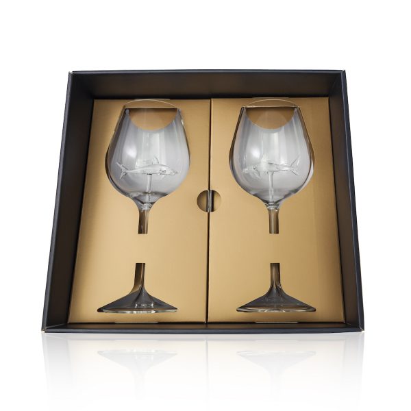 Shark Wine Glass Boxinside
